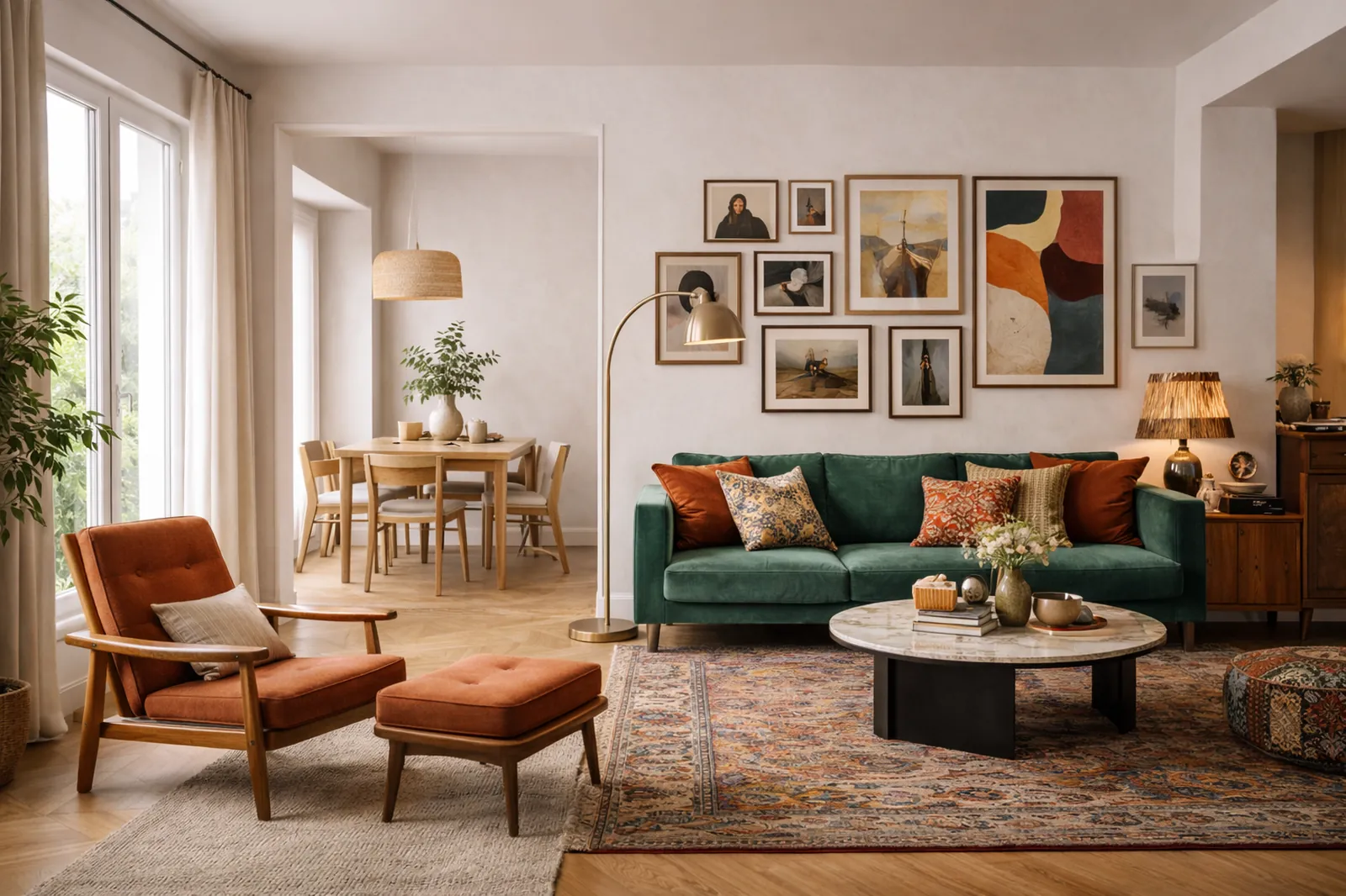 Styl eklektyczny, vintage, czy japandi? Jak wybrać aranżację dopasowaną do mieszkania?